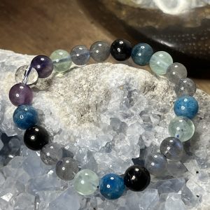 Bracelet de lithothérapie liberté et choix conscients - L'atelier de Lune & Essence