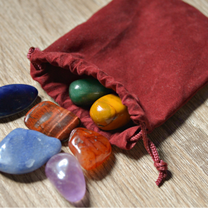 Pochons de pierres naturelles