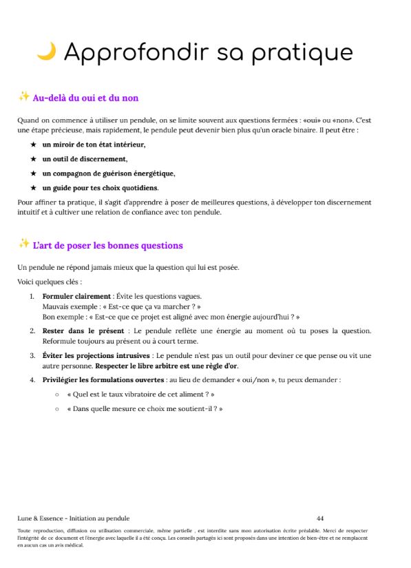 EBOOK - Initiation au Pendule – Image 6