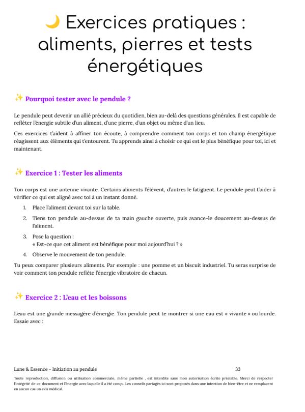 EBOOK - Initiation au Pendule – Image 5